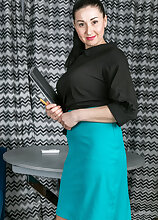 Liliya Sexy Blue Skirt