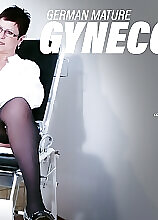 Irmgard Is A German Cougar Gynecologist Who Takes Her Expertise On Herself To Get An Orgasm