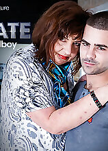 Mature.nl - 51 Year Old Pandora Has A Very Naughty Toyboy Roommate