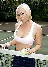 Tennis Court Tease