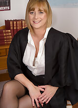 Horny Professor April teaches you a lesson you'll never forget...or else