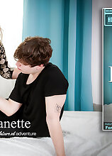 Mature.nl - An old and young forbidden affair between a toyboy and MILF Jeanette gets wet and wild