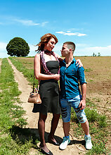 Mature.nl - Mature Hitchhicker gets fucked in the ass