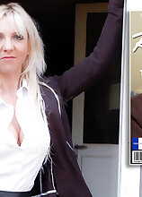 Mature.nl - Hot French MILF Thérèse Dune likes it rough!