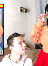 Mature.nl - Naughty MILF Jordan Perry cosplayed as Velma for her stepson
