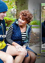 Mature.nl - Running toyboy has the best threesome with horny grannies Danny and Romana