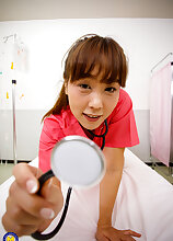 Mature.nl - One lucky patient gets a kinky pov treatment by  hot mature nurse Shoko Chiba