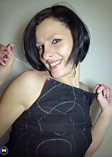 Mature.nl - Sophie Land is a skinny French MILF that loves to get fucked